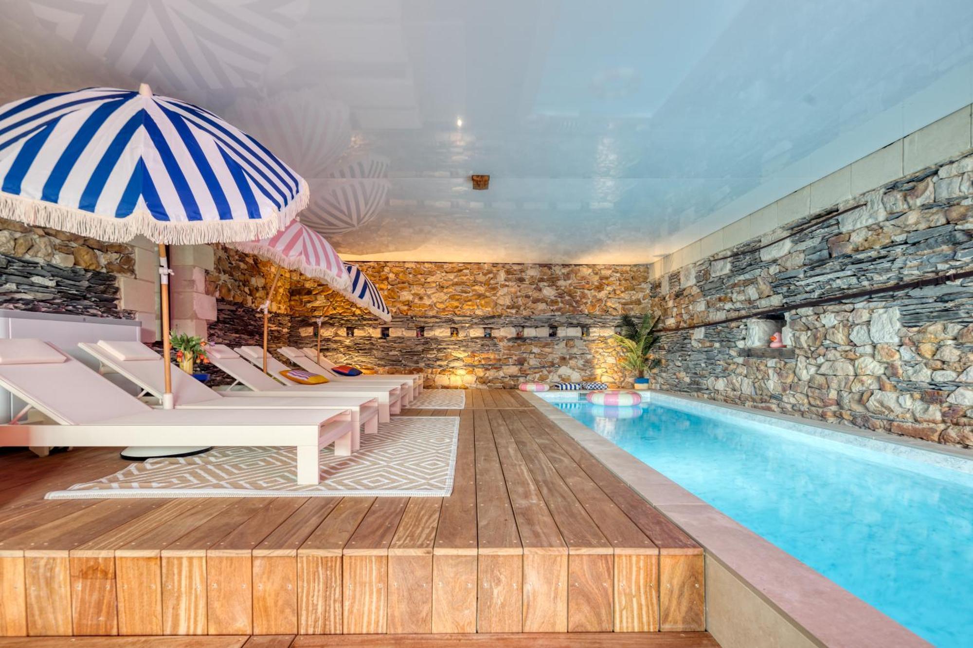 Casa Mila & Spa - Maison D'Hotes Raffinee Vue Loire, Spa & Piscine Saint-Mathurin  Ngoại thất bức ảnh